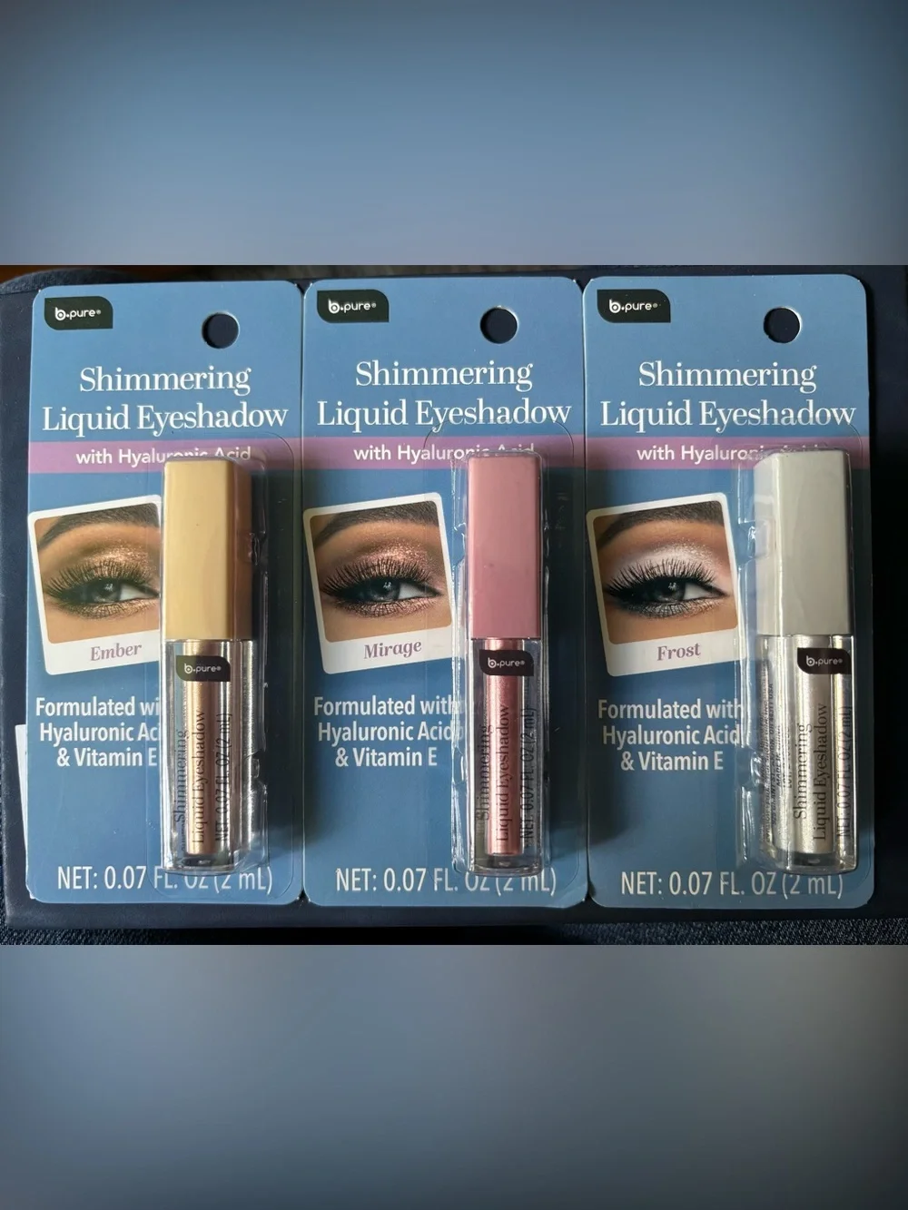 Shimmering Liquid Eyeshadow - ember, mirage &  frost